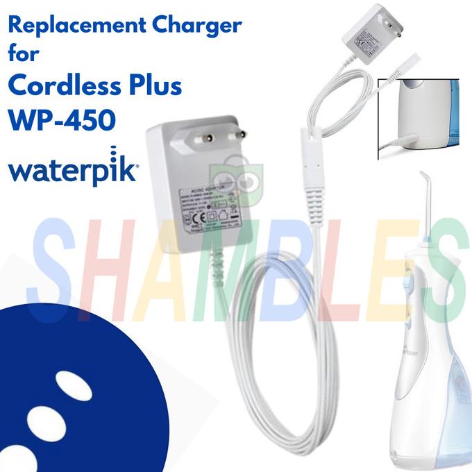 Jual Charger Waterpik Cordless Wp450 Water Flosser Colokan Batok