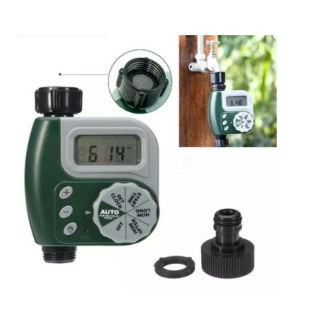 Taman Digital Timer Kran Air Taman Otomatis Auto Sprinkler Keran Taman Lcd