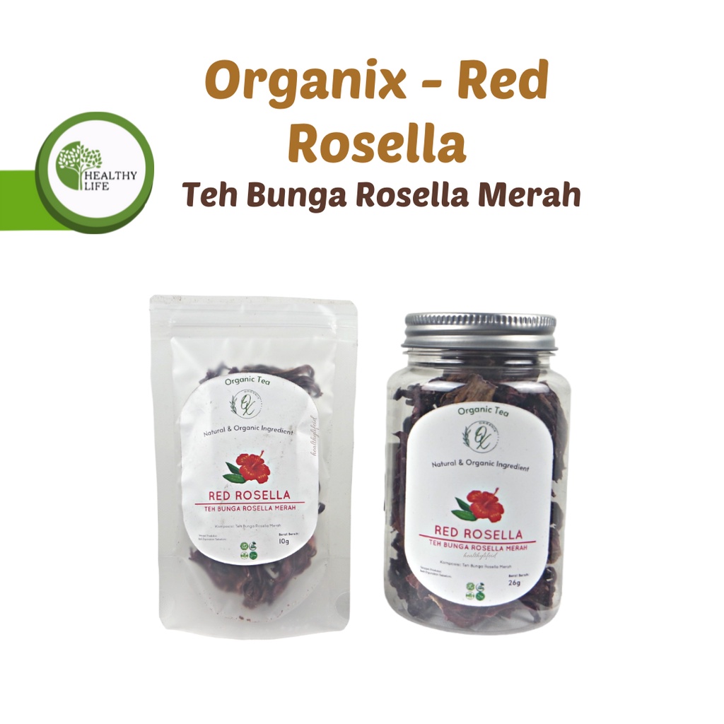 Organix - Red Rosella Tea / Teh Bunga Rosella Merah