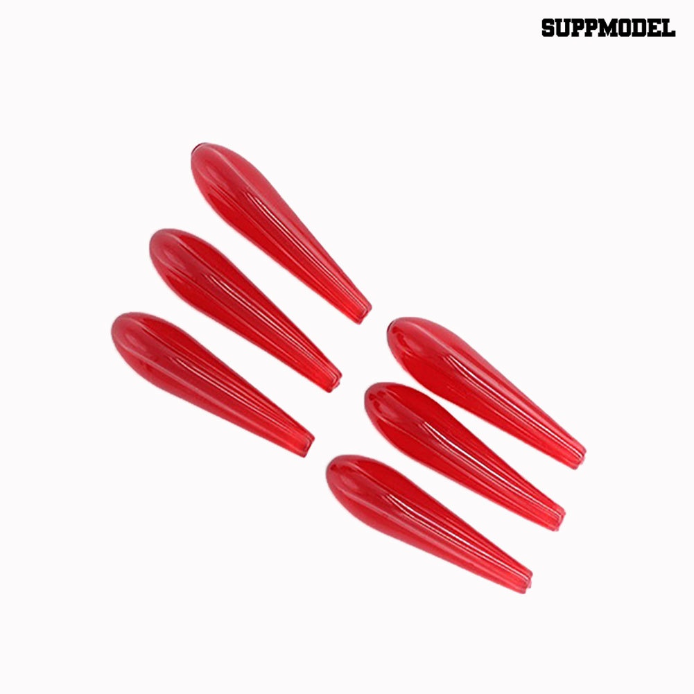 Sm - 6Pcs Stiker Spoiler Airflow Untuk Bumper Mobil Universal