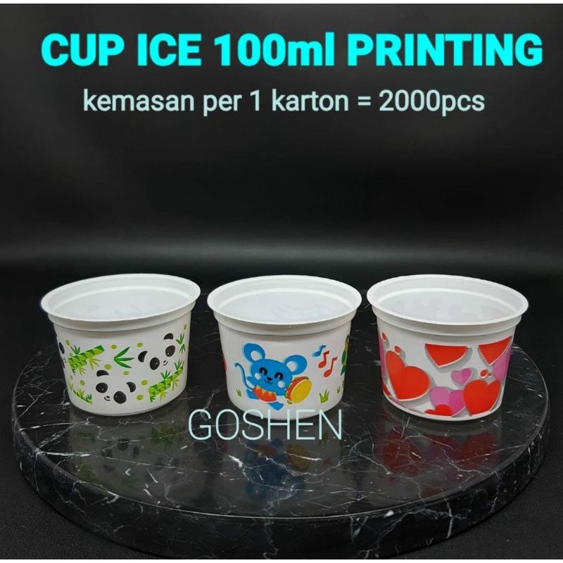 [PER KARTON] Cup Ice 100ml Printing