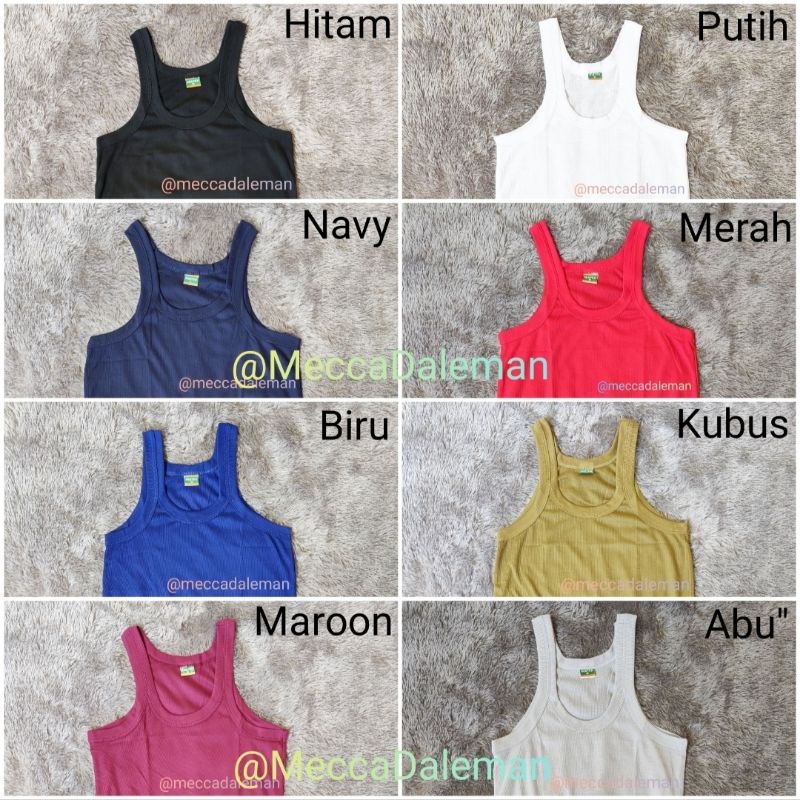 SINGLET PRIA / KAOS DALAM PRIA WARNA MEREK NUTEX MIATEX