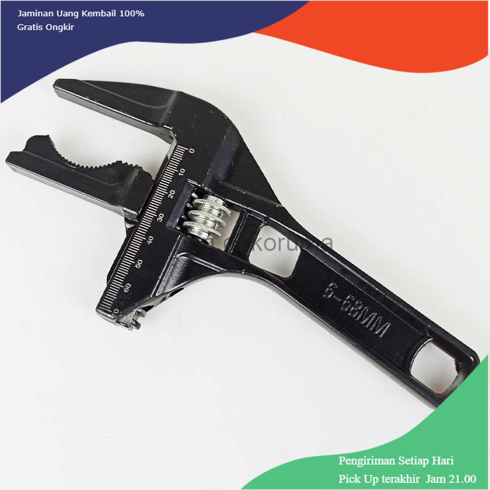 TD - PKK YINLONGDAO Kunci Pas Universal Adjustable Wrench Spanner - UW83