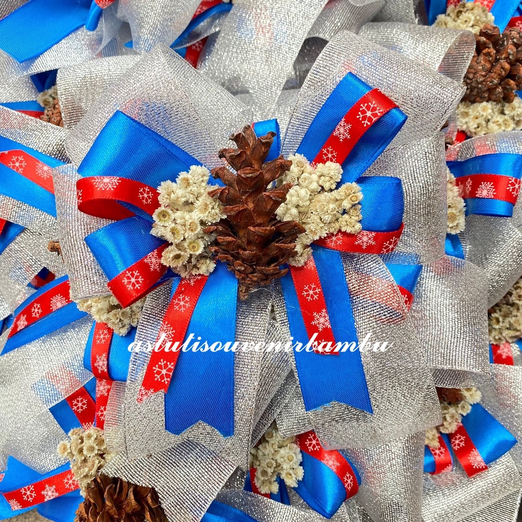 

[ SPESIAL CHRISTMAS ] PITA JUMBO PREMIUM NUANSA NATAL pita kado pita hantaran pita bingkisan pita murah