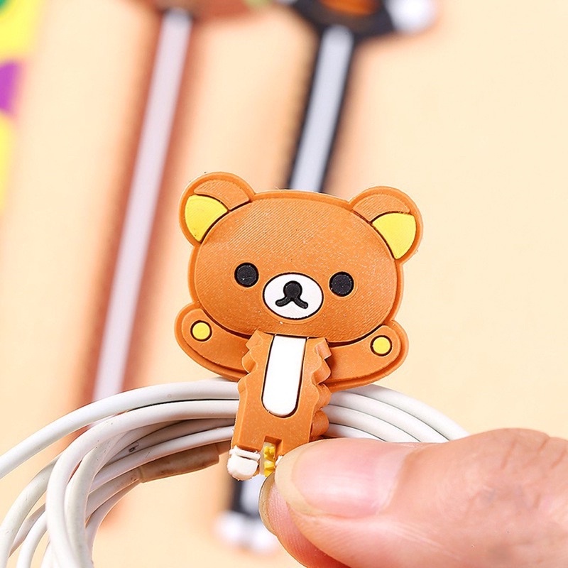 Pengikat Kabel Karakter / Pengikat kabel karet