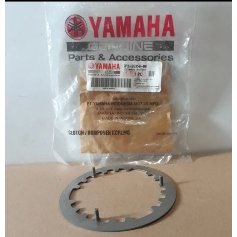 PLAT GESEK KOPLING JUPITER Z BURHAN  ASLI ORI YAMAHA 2P2 E6350 00