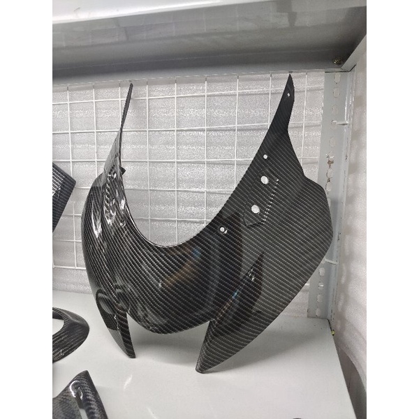 Kedok Carbon GSX 150R Original Suzuki Body Depan