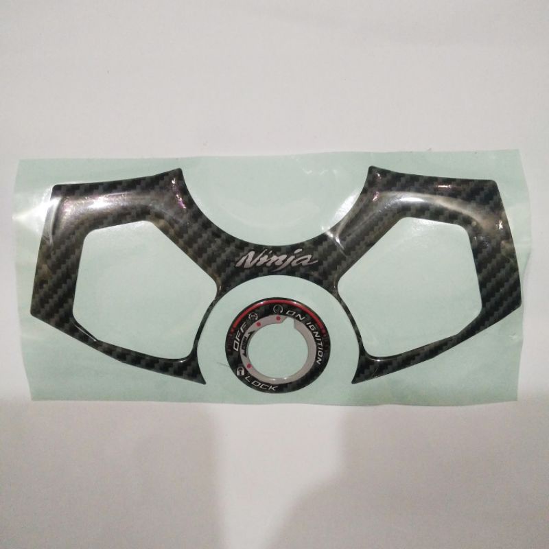 stiker timbul ninja 250 fi / emblem timbul ninja 250 fi / variasi ninja 250 fi