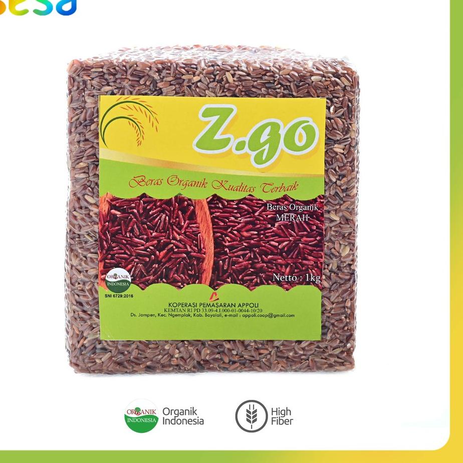 

Belanja sekarang--Z Go Beras Merah Organik 1 Kg