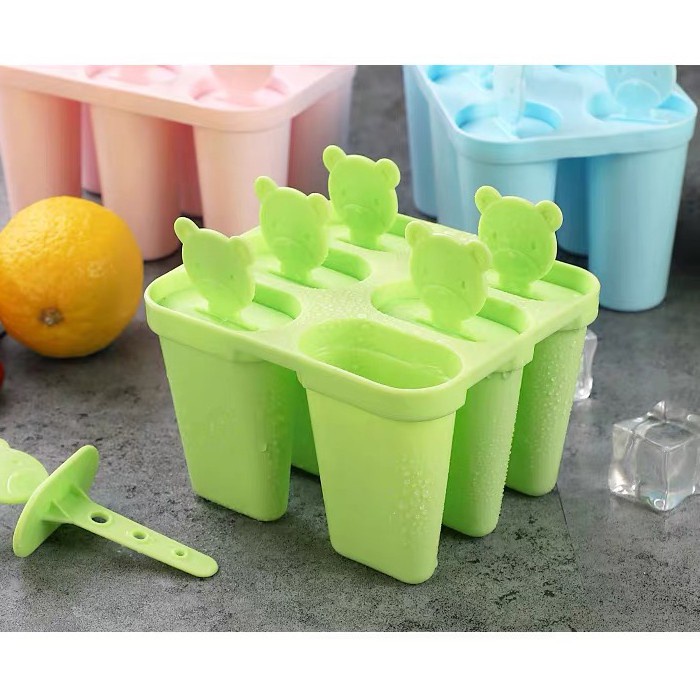 Cetakan Ice Cream Golden Sunkist Hijau TCE 1073 / Cetakan Puding, Jelly, Ice cream, dll