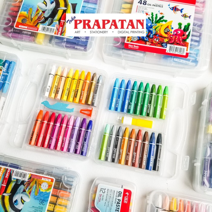 

Pastel Crayon / Krayon Titi Oil Pastel 36 Warna