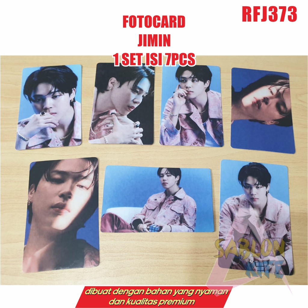 MURAH!!! FOTOCARD JIMIN 1SET ISI 7PCS RFJ373