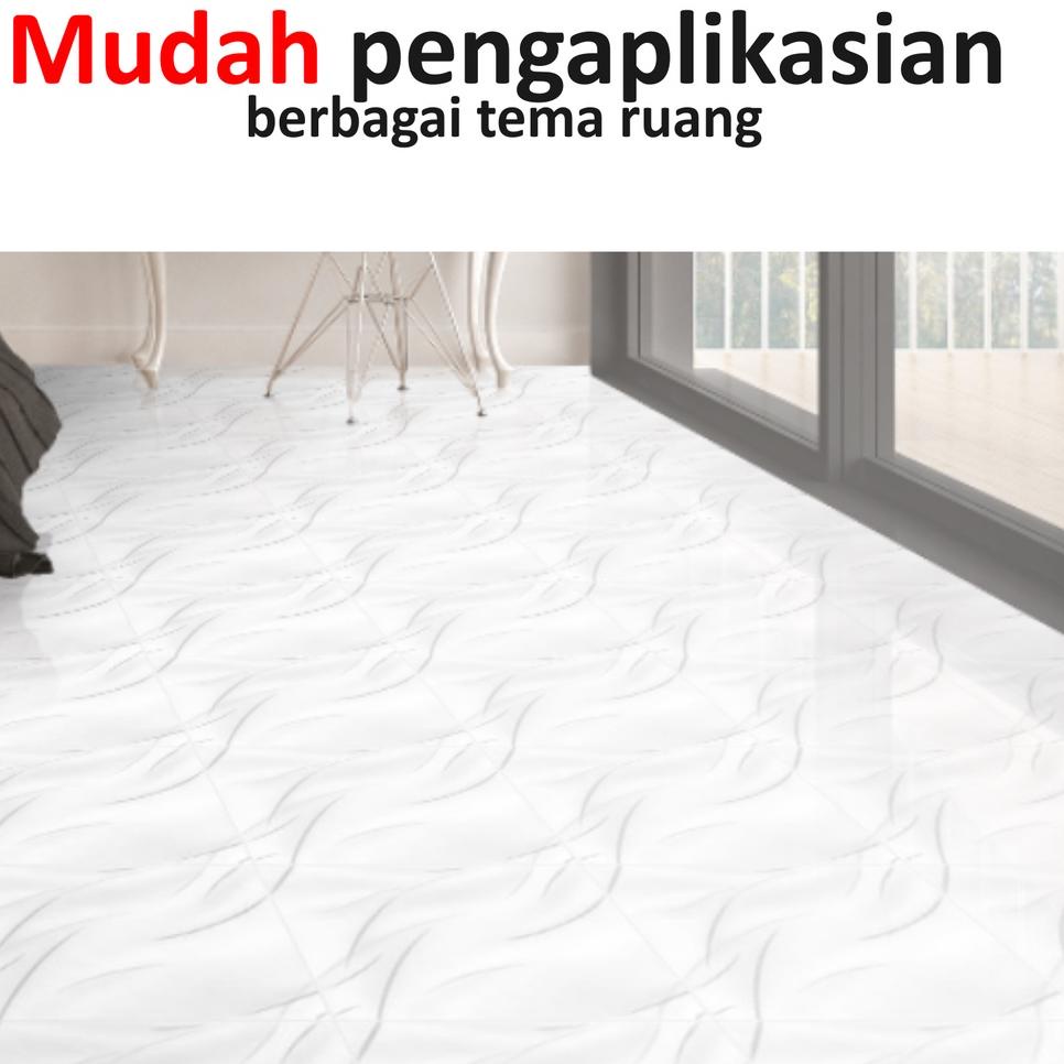 Keramik Lantai MULIA TILE New Caleta Grey 30x30 KW3 Mengkilat {WAR.18Oc22ᵁ}