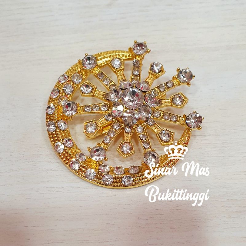 Bros tanjak, Bros bulan bintang