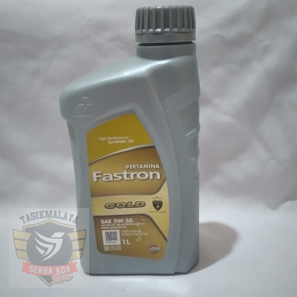 OLI PERTAMINA FASTRON GOLD SAE 5W-30 1 LITER ASLI