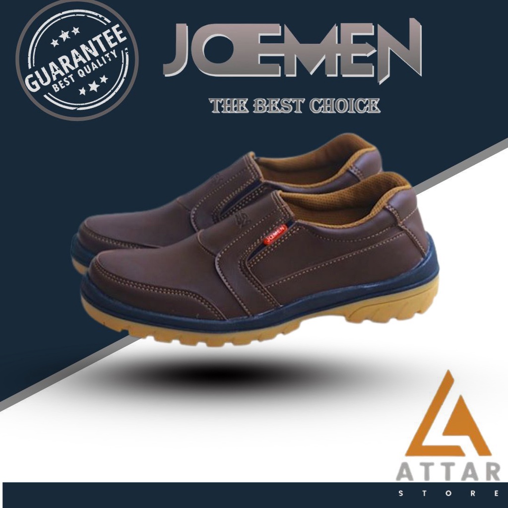 Sepatu Shoes Sneakers Kulit Casual Semi Boots Kerja Santai Kuliah Jalan Jalan Main Kondangan Dewasa 