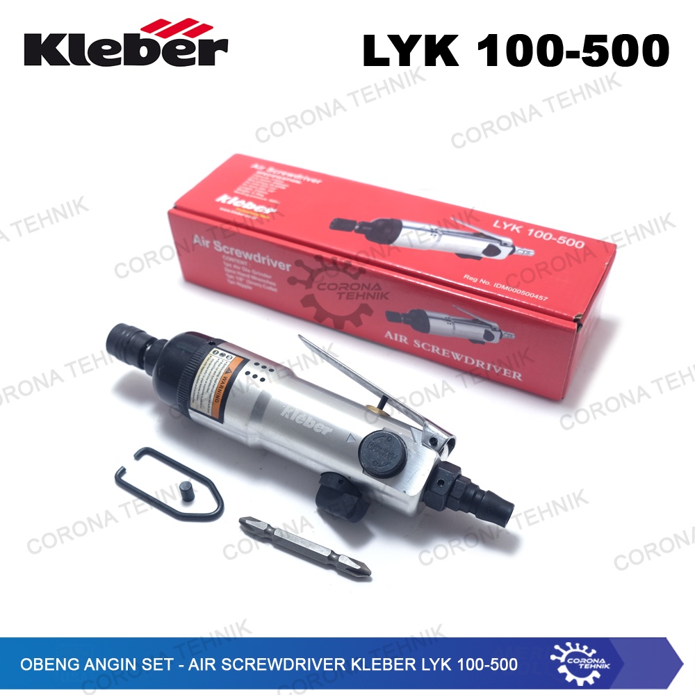 Obeng Angin Set - Air Screwdriver Kleber LYK 100-500