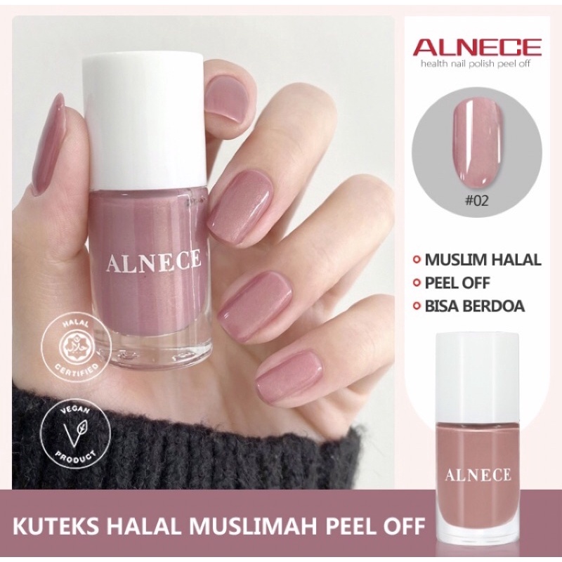 ALNECE KUTEK | Kutek Peel Off | Kutek Halal | Kuteks/Cat Kuku Halal