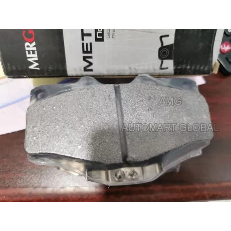 Brake pad kampas rem depan toyota prado ln106 tanpa plat