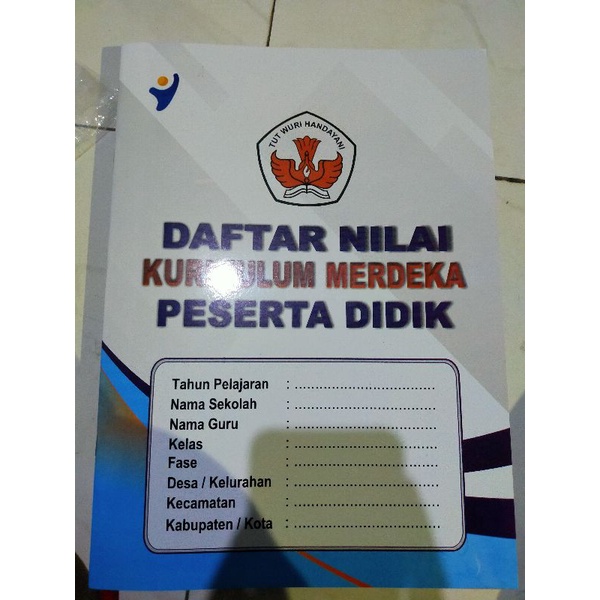 Jual [6pcs] Daftar Nilai Kurikulum Merdeka | Shopee Indonesia