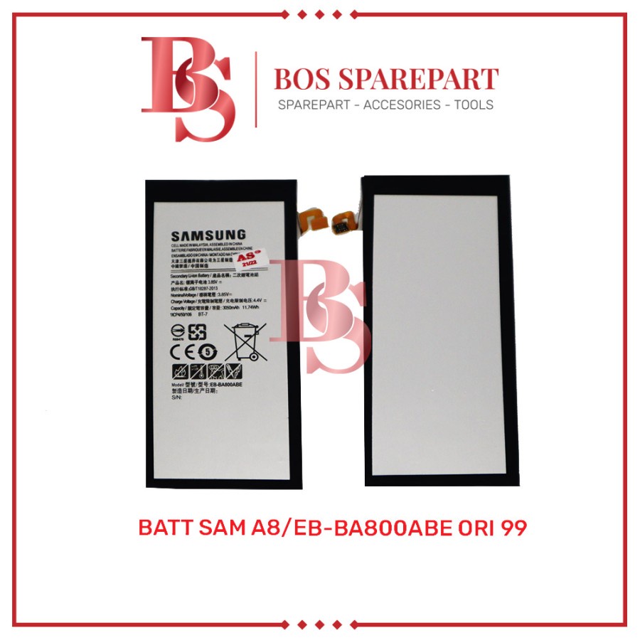 BATTERY SAMSUNG A8 / EB-BA800ABE ORI 99