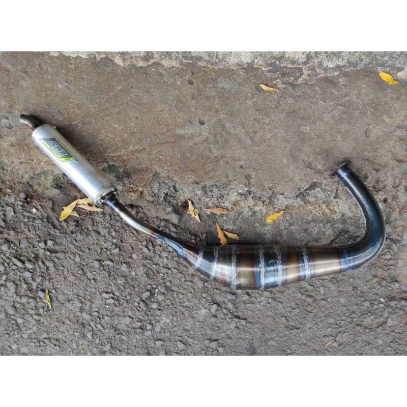 Knalpot Smr Original Jogja Rx King Scorpio Kolong PDK  Plat Karat Original Racing Jogjakarta Saiful 