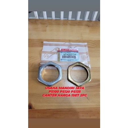 NUT REAR HOUSING NUT PS100 PS120 PS135 CANTER HARGA 1SET 2PC R/L