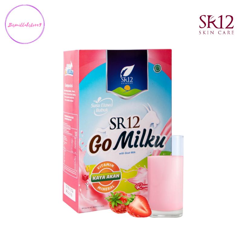 

SR12 Go Milku Susu Etawa Kambing Strawberi 600 gr Obat Sakit Asam Urat Pinggang Nyeri Sendi Solusi Penderita Diabetes Original Imun Kekebalan Tubuh Alami 100% Asli BPOM