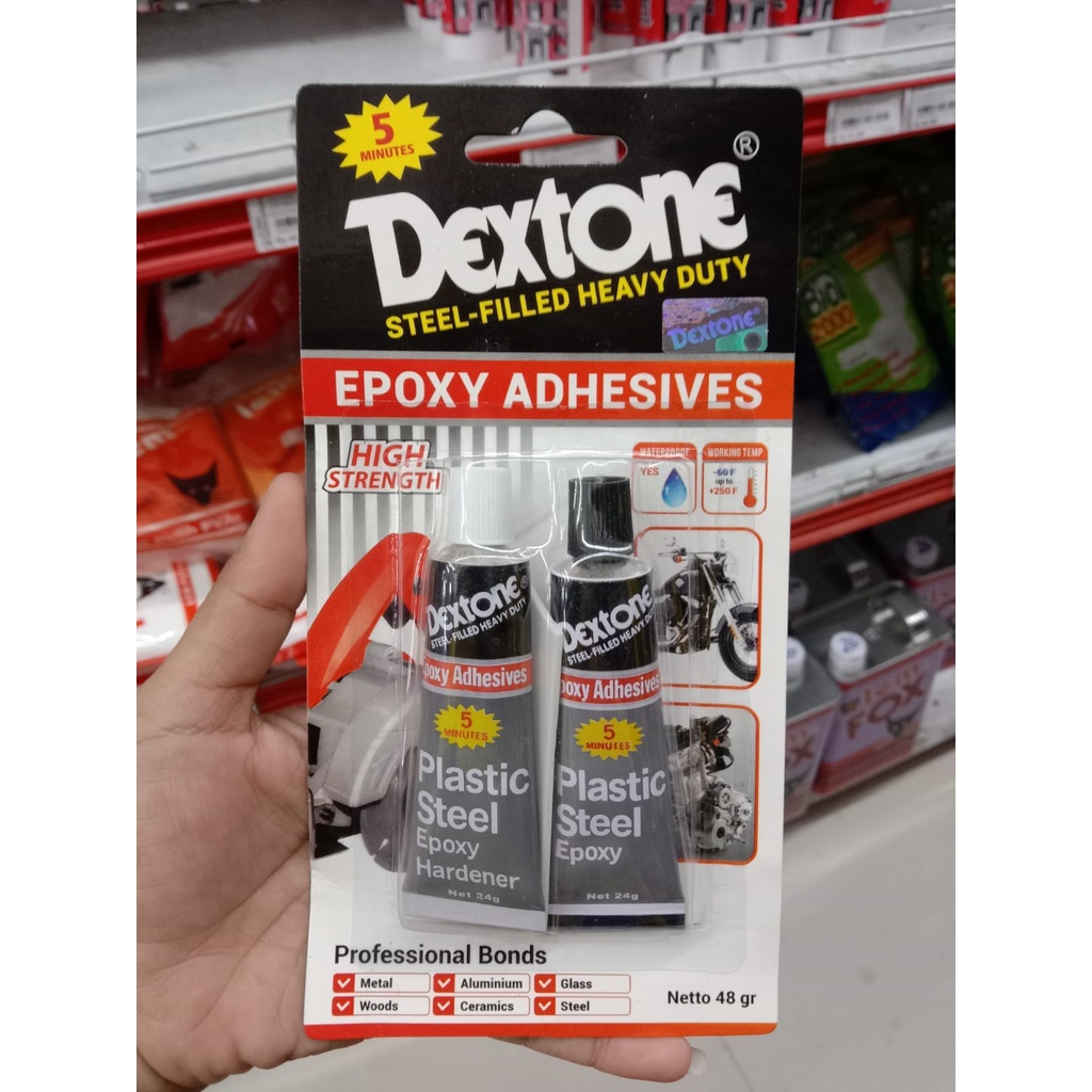 Dextone Lem Epoxy / Lem Besi Epoxy Adhesives 48Gram