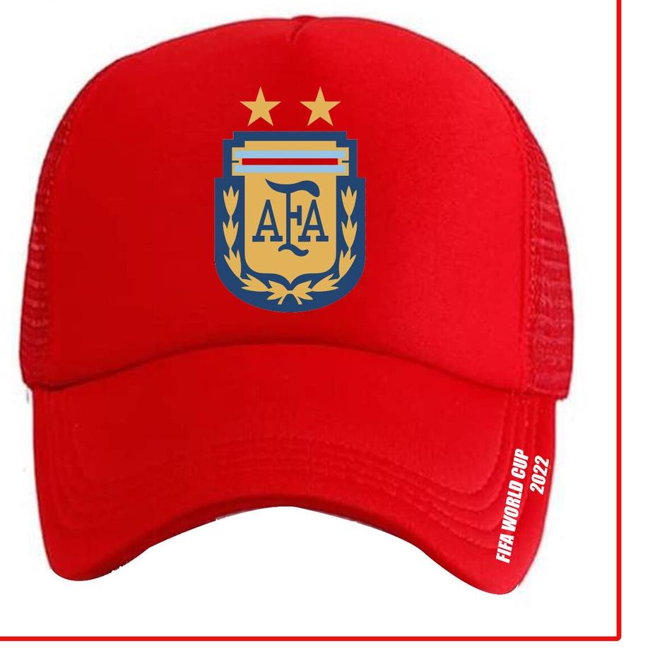 Best Seller Topi Piala Dunia Qatar 2022 Timnas Argentina, Topi trucker argentina