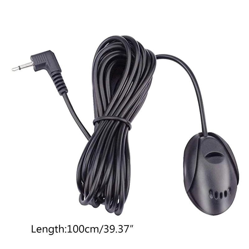 Cre MIC Perekat 3.5mm Stereo Mikrofon Eksternal Kabel Mini Untuk MIC GPS Radio Otomatis