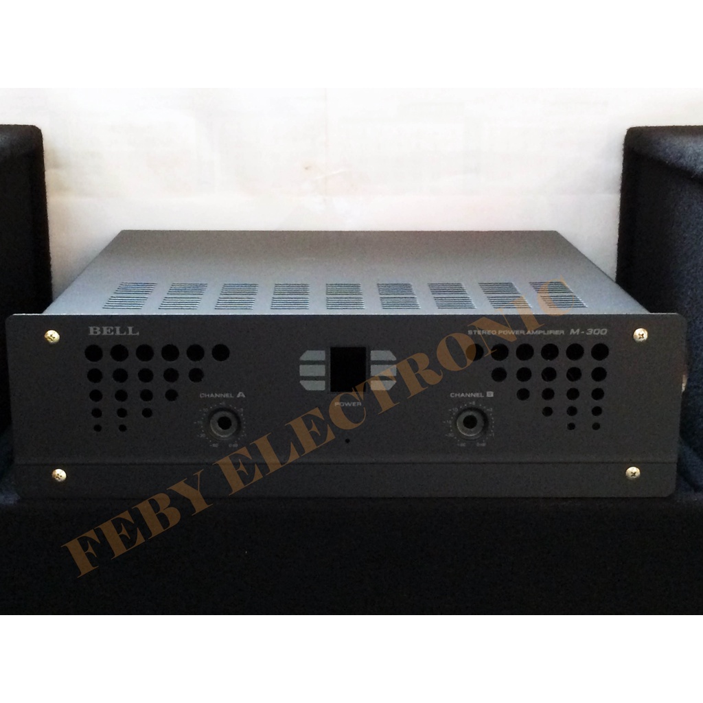 BOX BELL M 300 STEREO POWER AMPLIFIER box power