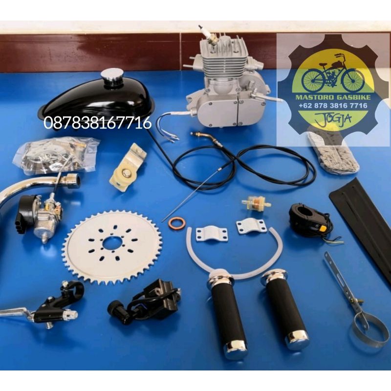 MESIN GASBIKE BT80 _Mesin Sepeda 80cc