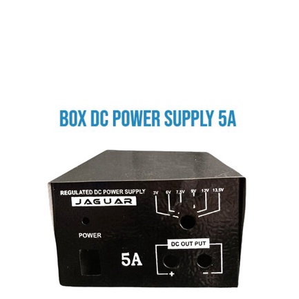 BOX ADAPTOR 5A REGULATED DC POWER SUPPLY 5A