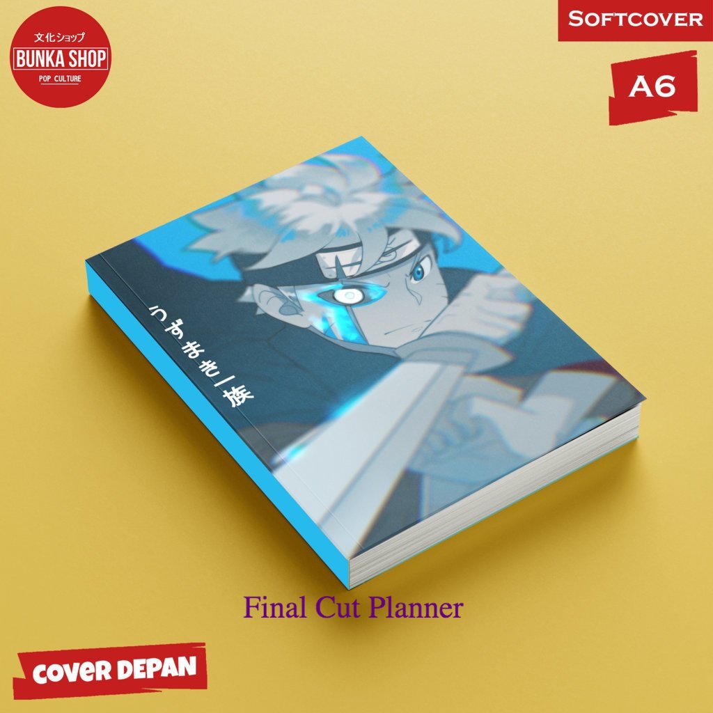 

Pocket Note Anime Boruto C1 Softcover A6 Buku Tulis Catatan Notes Agenda Planner Jurnal