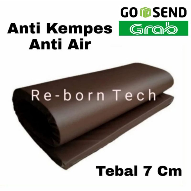 Kasur Lipat / Kasur Lantai Tebal 7cm Rebonded Cover oscar Busa Lipat