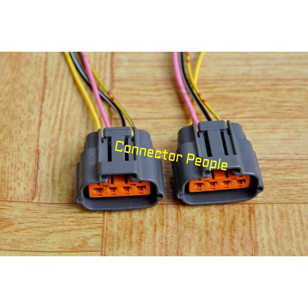 PNP Soket Alternator T120Ss Injection Mirage Triton Gallant 4 Pin