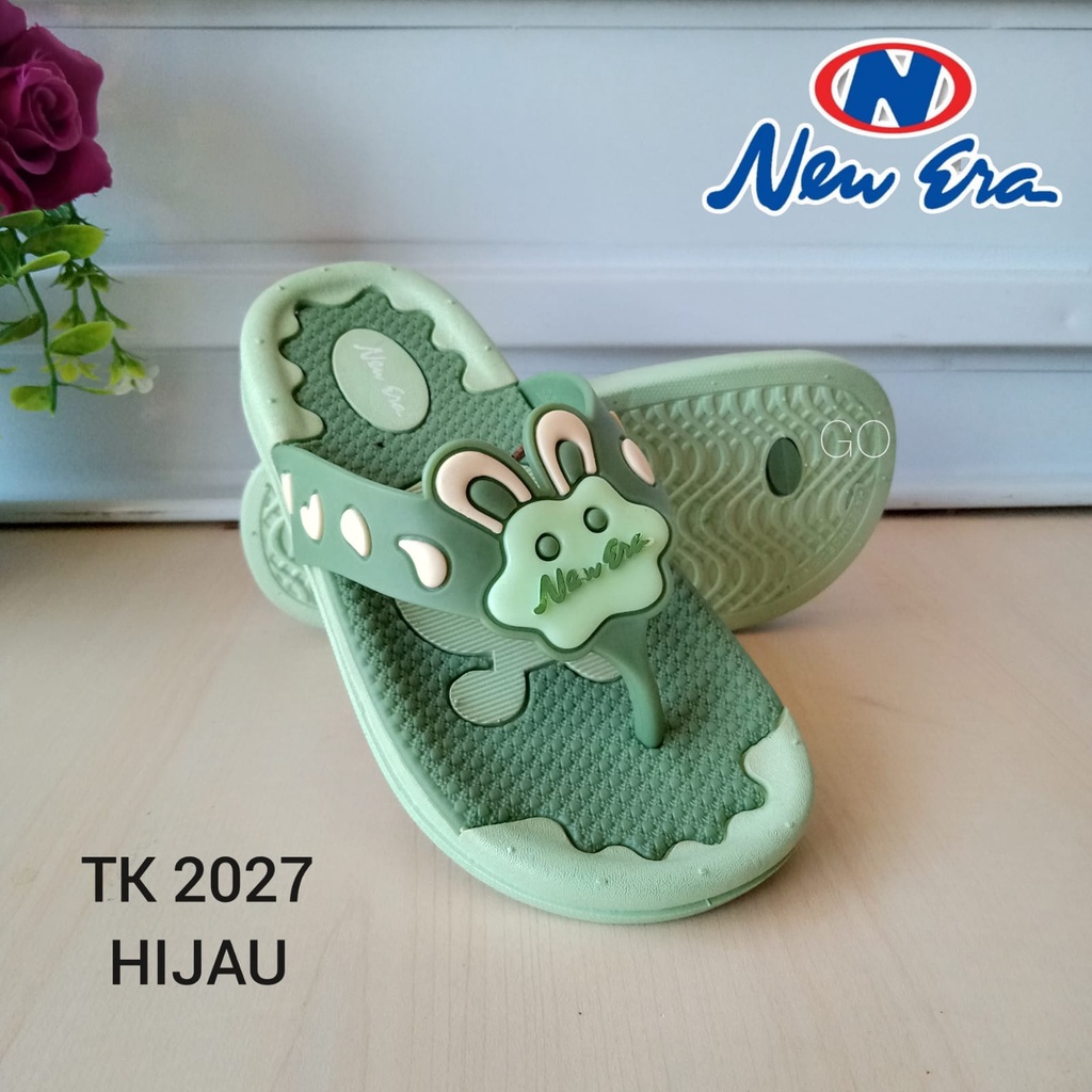 gos NEW ERA TK E 2027 Sandal Karet Anak Perempuan Sandal Jepit Karakter Terbaru