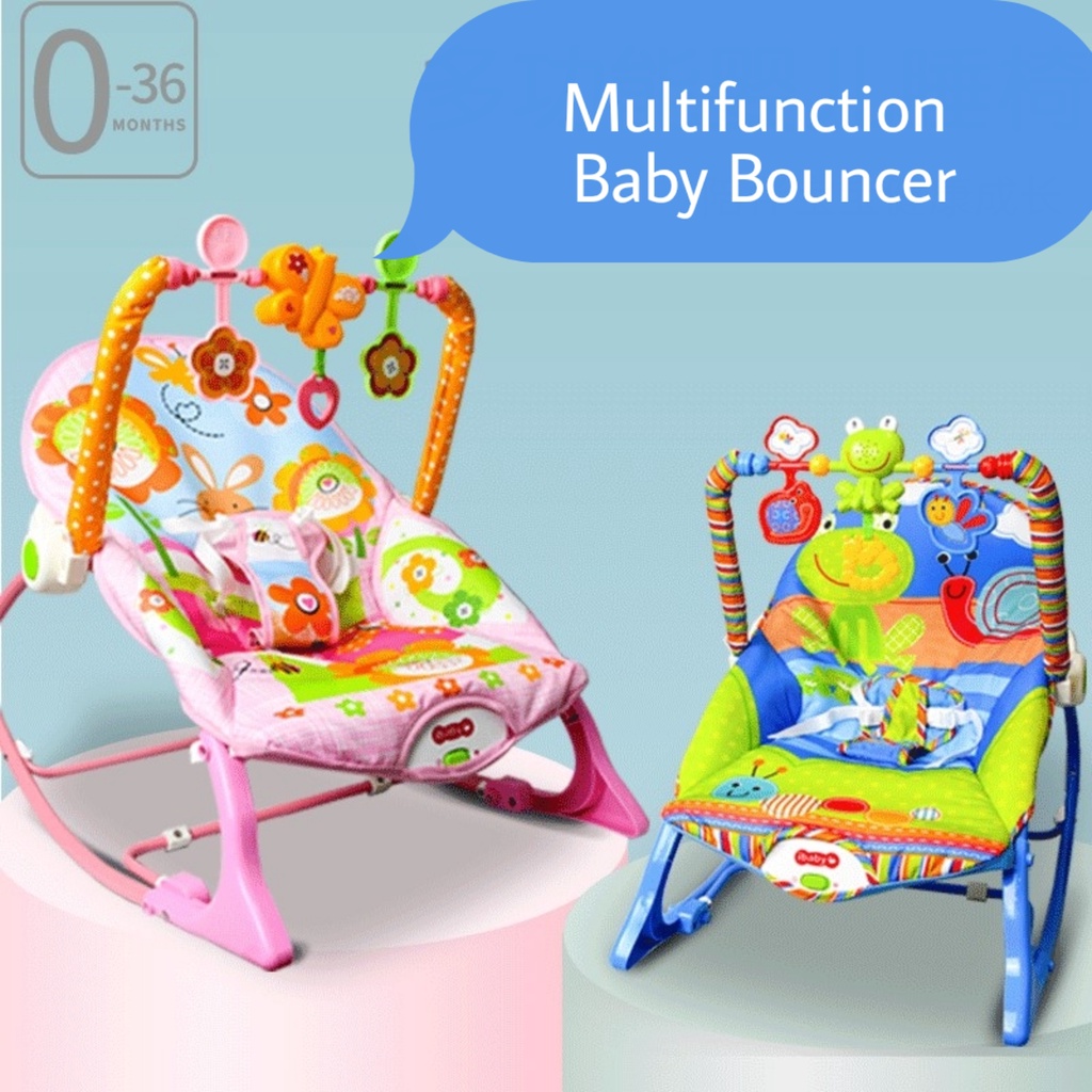 Baby Bouncer Elektrik Vibration Getar Kursi Goyang Tidur Bayi