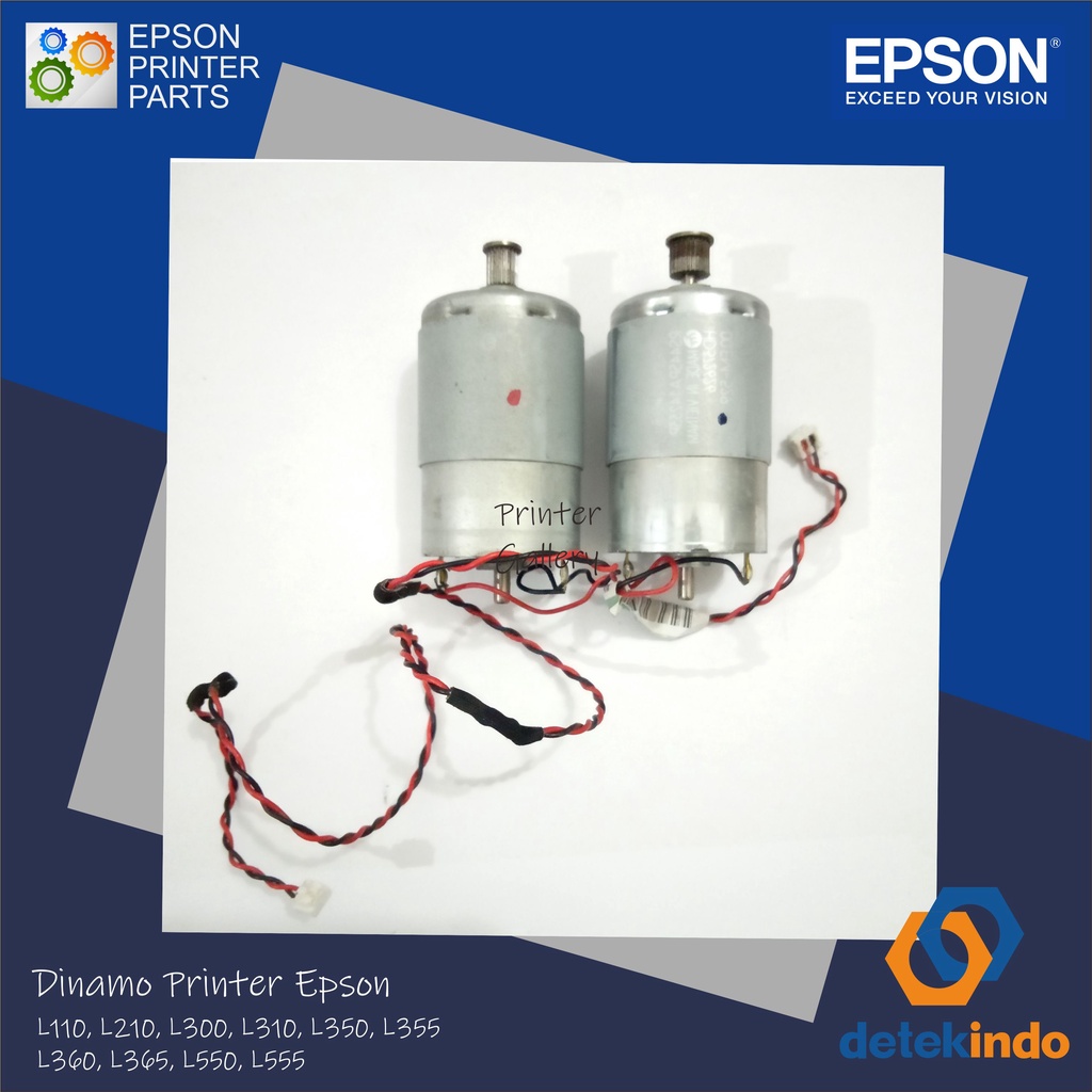 Dinamo / Motor DC Printer Epson L110 L210 L300 L310 L350 L365 L550 Used