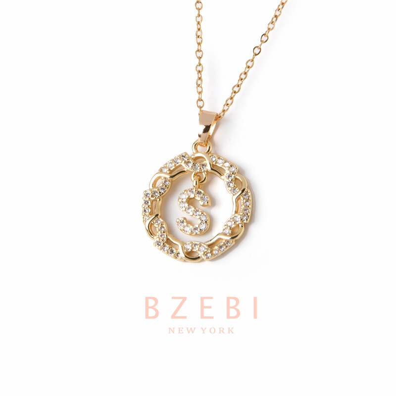 Kalung Emas 18k Bahan Titanium Steel 1105n Anti Karat Untuk Wanita