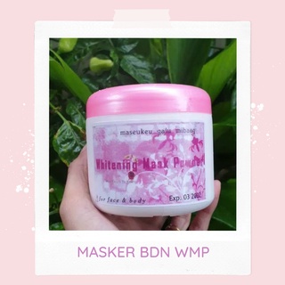 MASKER BADAN WMP Pemutih Badan Korea | Lulur Pemutih | WMP Original | Whitening Mask Powder