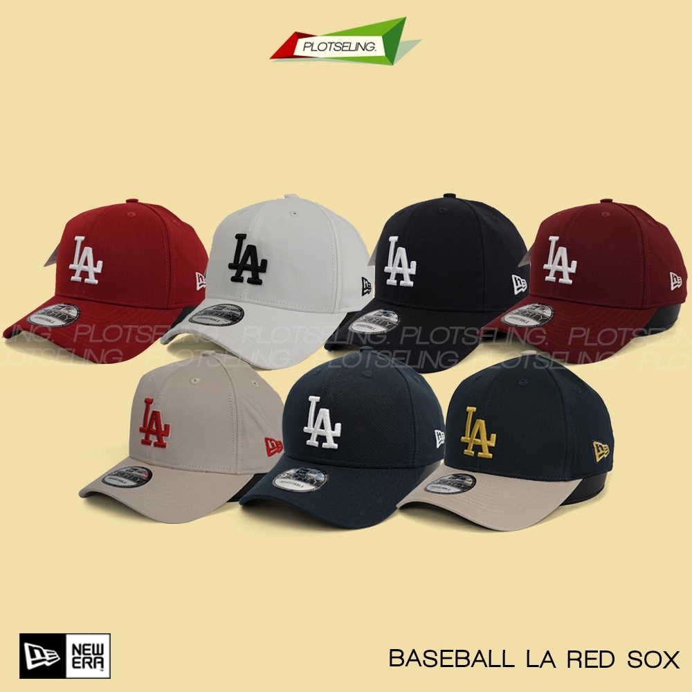 Topi BASEBALL LOS ANGELES LA MLB Yankees Original Grade Cream Hitam Merah Maroon Navy dan Putih Hat Baseball Cap Adjust Unisex Topi Pria Wanita