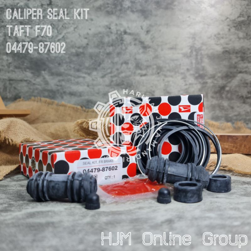 CALIPER KIT - KARET SEAL REM CAKRAM DEPAN TAFT F70 HILINE GT