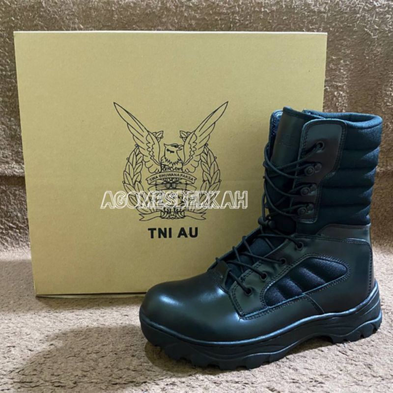 SEPATU PDL JATAH TNI AU/SEPATU BOOTS JATAH TNI AU TERBARU