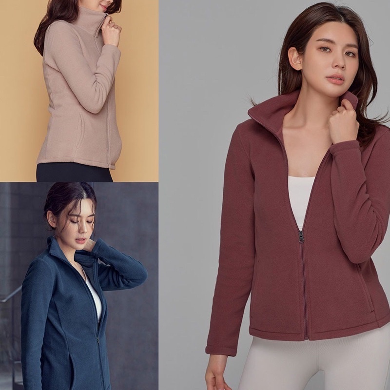 [15warna] STL Mono Fleece Jacket - Jaket Wanita Branded Original