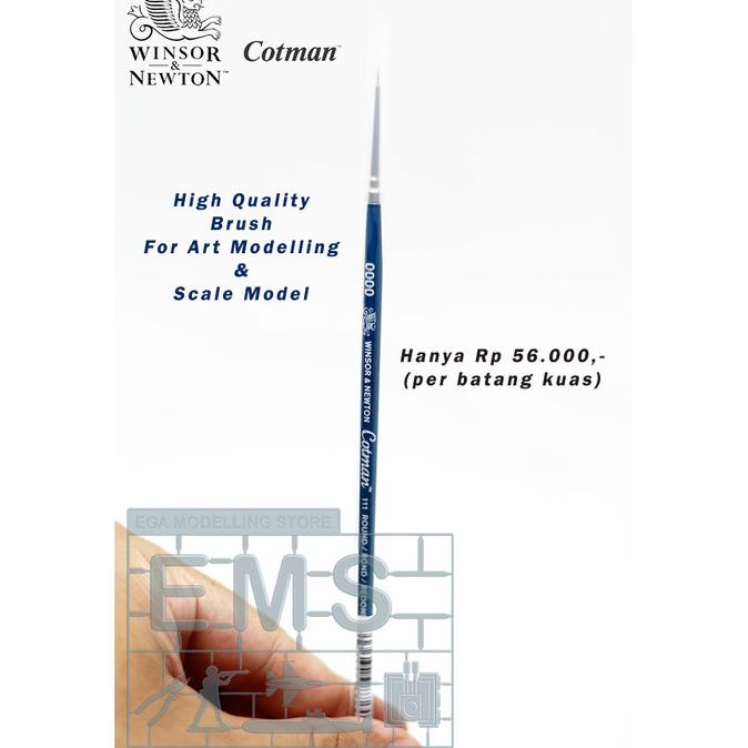 

[COD] Kuas Winsor & Newton Cotman Ukuran 0000 / Alat Pendukung Seni Gambar OBRAL Kode 71