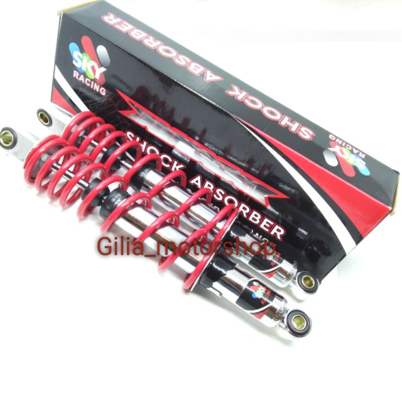 Shockbreaker Belakang Motor Bebek 280mm dan 340mm Top Up Sky Racing  Skok belakang motor bebek Kharisma Grand Supra