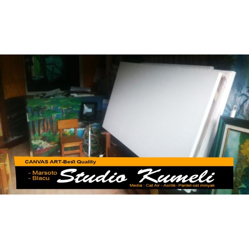 

KANVAS LUKIS ukuran 90x130cm
