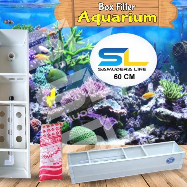 Filter talang aquarium / box aquarium ukuran 60.cm